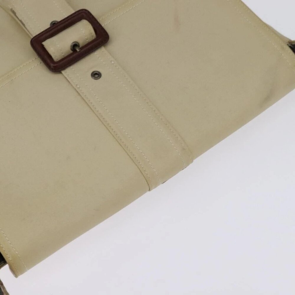BURBERRY Shoulder Bag Canvas Beige Auth - Picture 5 of 16